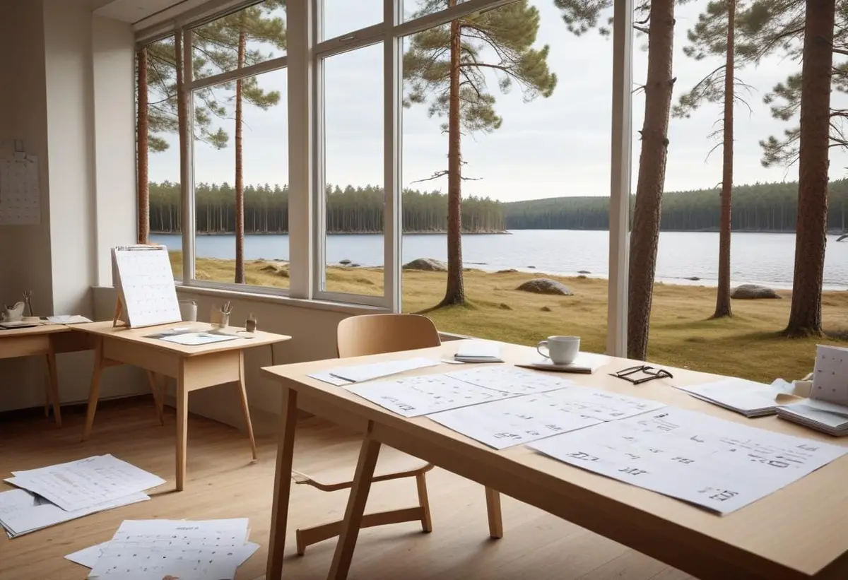 Så många timmar jobbar vi faktiskt på ett år! illustration